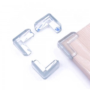 Bumper Karet Silikon Pelindung Lansia dari Benturan Siku Sudut Meja 10 Pcs