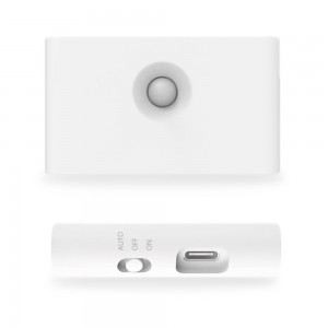 Lampu Dinding Kamar Lansia Sensor PIR Bundar Warm White 2700K