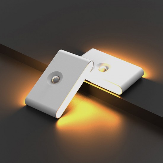 Lampu Dinding Kamar Lansia Sensor PIR Bundar Warm White 2700K Lampu Dinding Kamar Lansia Sensor PIR Bundar Warm White 2700K
