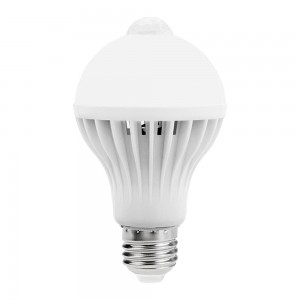 Lampu LED Kamar Lansia Sensor Gerak PIR E27 Natural White 4000K 9W