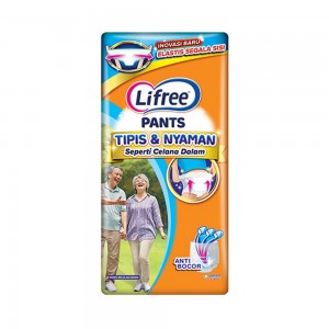 Lifree Pants Popok Dewasa Tipis Nyaman Seperti Celana Dalam