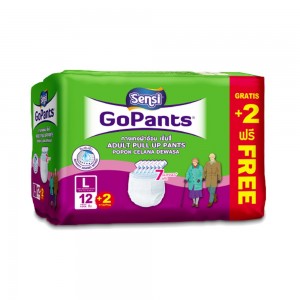 Sensi GoPants Popok Dewasa Celana Size L Isi 12 ekstra 2