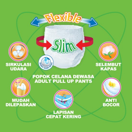 Sensi GoPants Popok Dewasa Celana Size L Isi 20 Sensi GoPants Popok Dewasa Celana Size L Isi 20