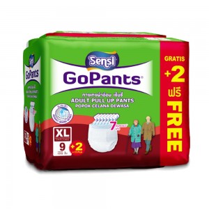 Sensi GoPants Popok Dewasa Celana Size XL Isi 9 Ekstra 2
